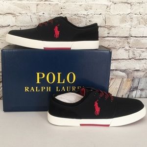 Men’s Polo Ralph Lauren Faxon Low Sneaker Sz 8.5